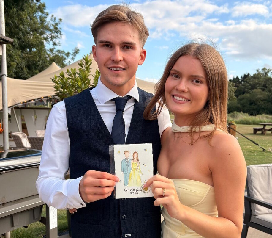 Photo for testimonial from Dominique, married on 18/07/2026
